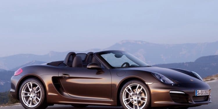 Porsche boxter, un modèle sympa pour un public assez jeune